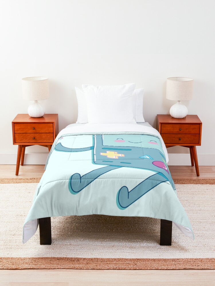 Alternate view of Bmo & Butterfly (Adventure Time) Comforter