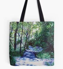 'There Be Light Around the Bend' Tote Bag