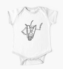 Claptrap CL4P-TP Robot | Borderlands 3 Short Sleeve Baby One-Piece