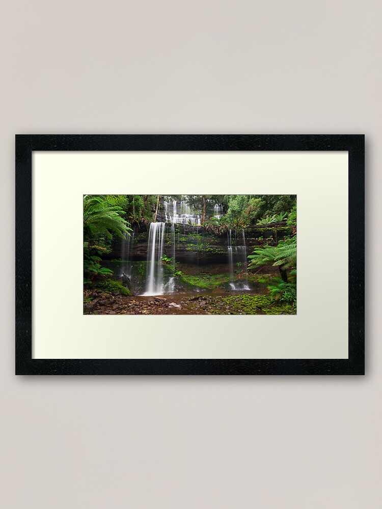 Alternate view of Russell Falls, Mt Field NP Framed Art Print