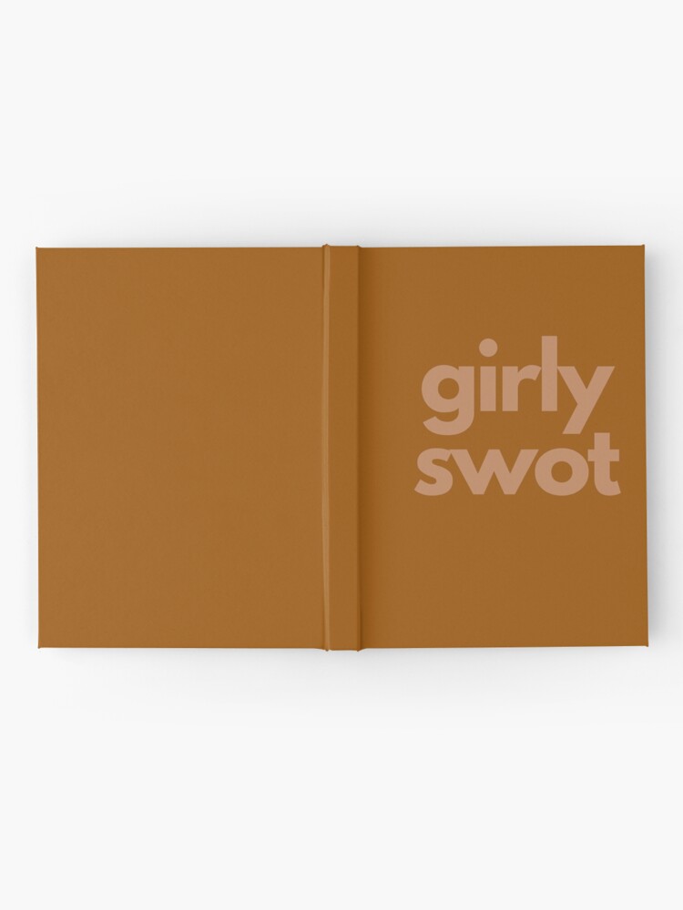 Alternate view of Girly Swot Clotted Cream Hardcover Journal