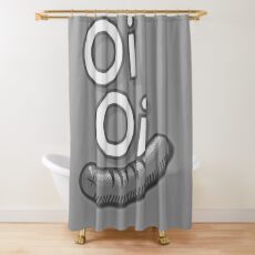 Oi Oi Savaloy Shower Curtain