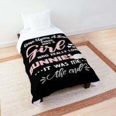 Bunny Rabbit Gifts Bunny Gift Idea Bunny Items Comforter