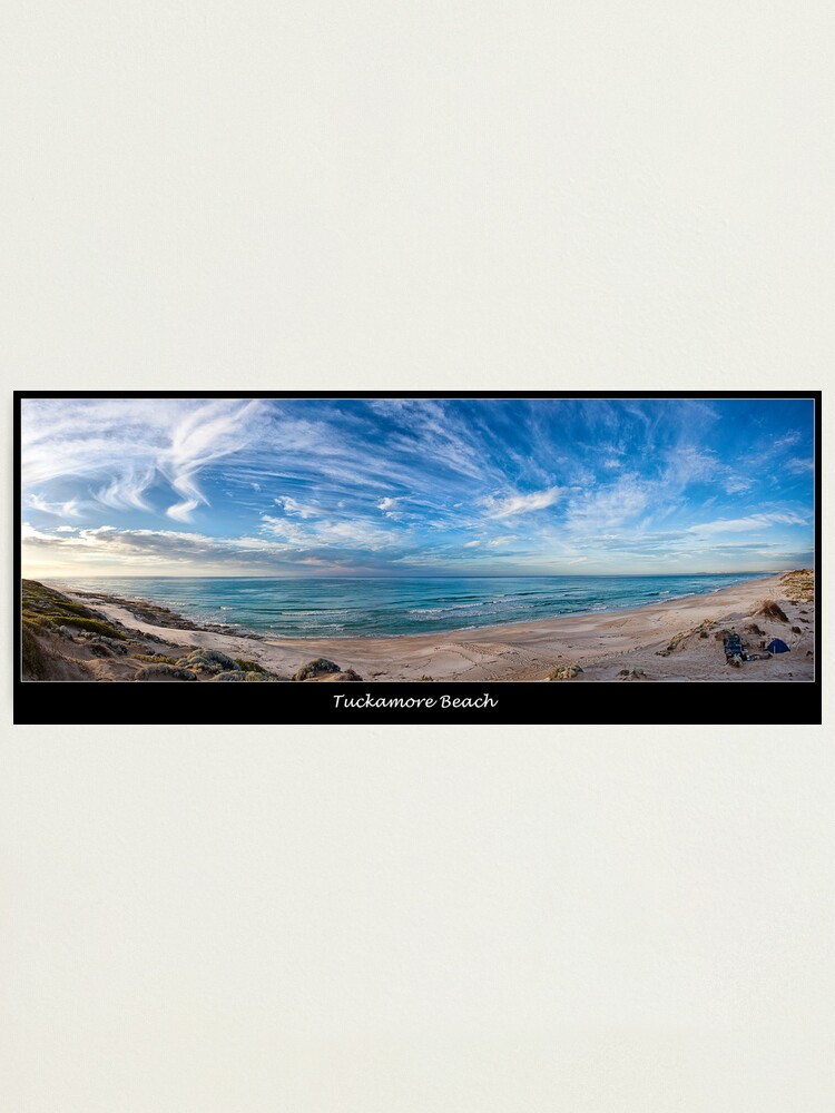 Alternate view of Tuckamore Beach. Photographic Print
