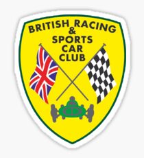 British Racing & Sports Car Club Sticker