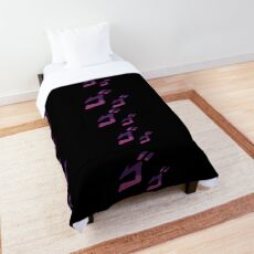 Jojo Signs - MENACING - Kanji Signs Comforter