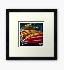 Colours Framed Print