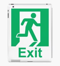 Exit iPad Case/Skin