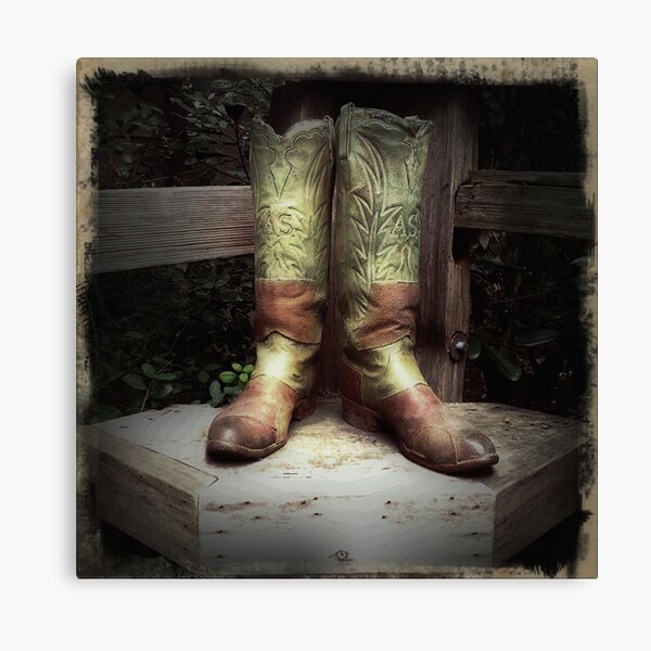 Boots Canvas Print