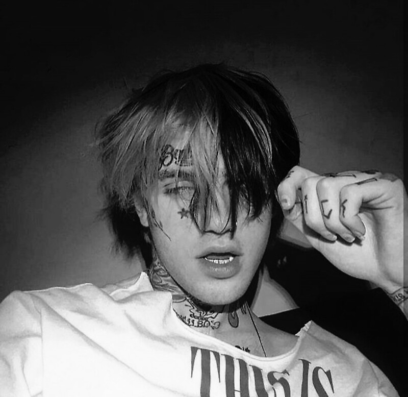 "Lil Peep Black & White" by Keiraburns | Redbubble