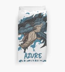 COOL AZURE RATHALOS MONSTER HUNTER GAME DRAGON Duvet Cover