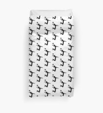 Volley Ball Girl Duvet Cover