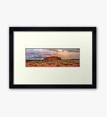 Ayers Rock (Uluru) Sunset, Australia Framed Print