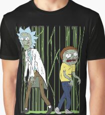 Zombies Rick and Morty Scary Zombies Costume shirt Fan Gift Graphic T-Shirt
