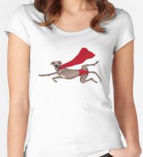 Adopt a Super Hero! Women's Fitted Scoop T-Shirt