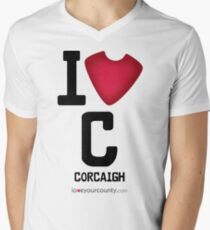 Cork Men's V-Neck T-Shirt