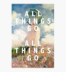 all things go Photographic Print