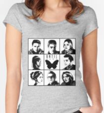 Until dawn - main characters Women's Fitted Scoop T-Shirt