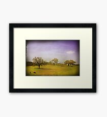 As Time Slowly Goes By Framed Print