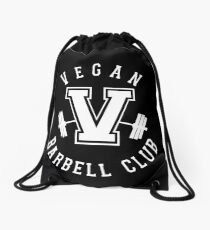 Veganer Barbell Club Turnbeutel