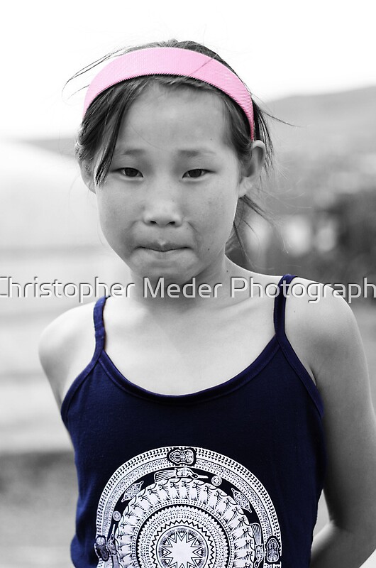 Beautiful Mongolian Girl By Christopher Meder Photography Redbubble