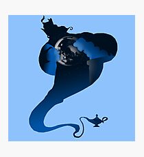 The Genie and the Moon Photographic Print