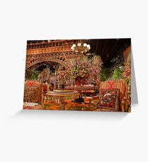 Philadelphia Flower Show "Springtime in Paris". Greeting Card