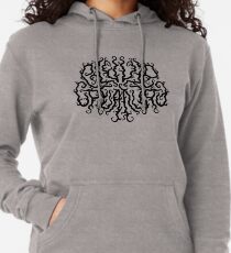 Death Metal Logo - Black Lightweight Hoodie