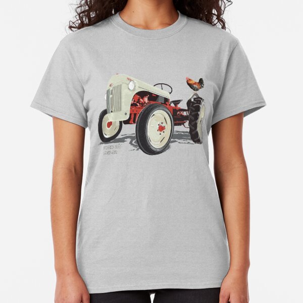 Old Redbelly, the Ford 8N – with Barney the 'Rooster' Classic T-Shirt