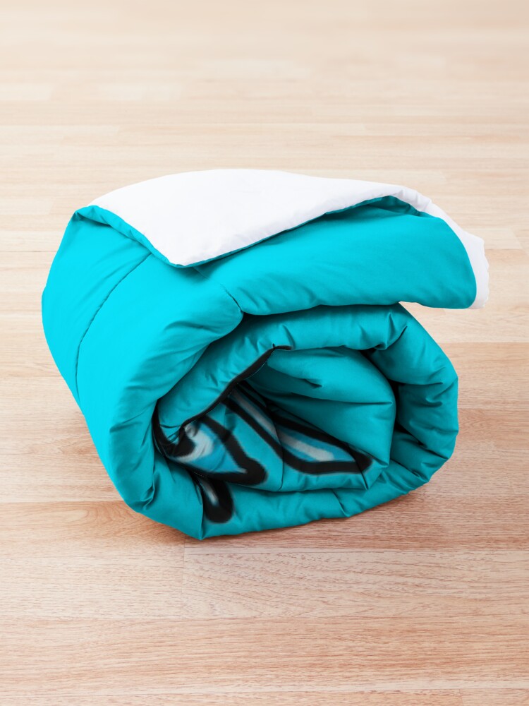 Alternate view of Morty "I Do As The Crystal Guides" quote from Rick and Morty™ Death Crystal Comforter