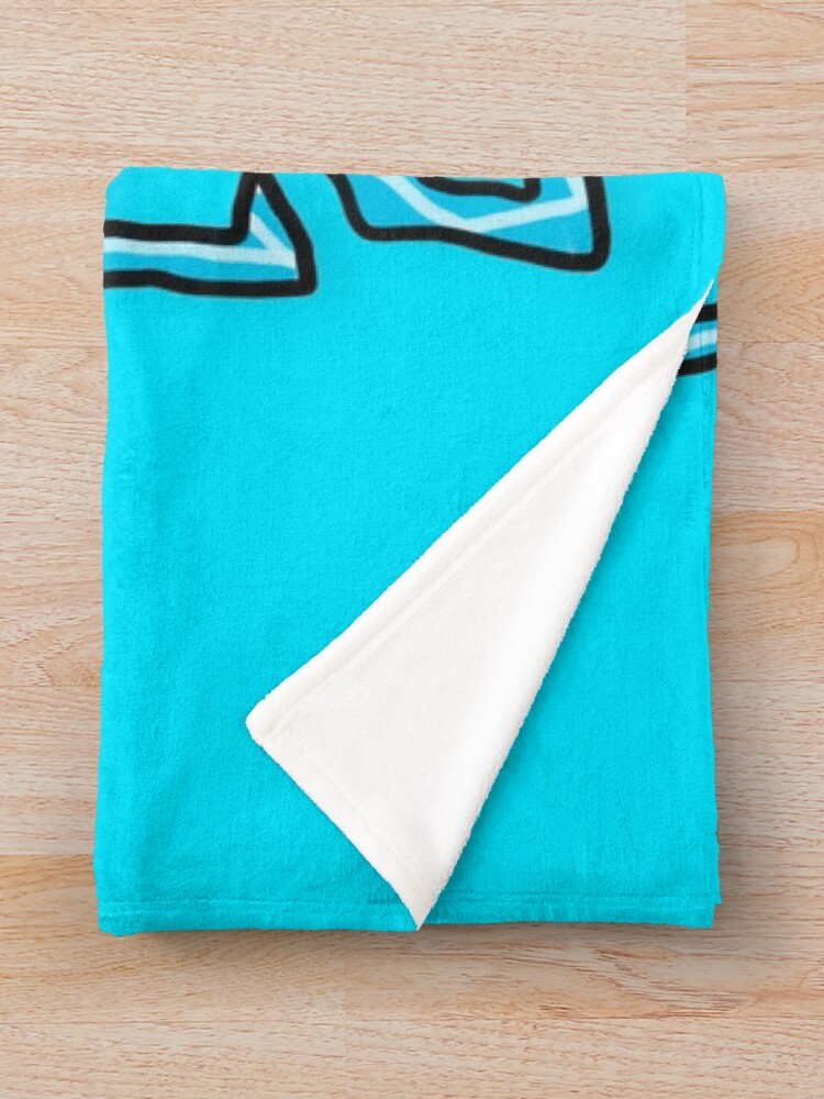 Alternate view of Morty "I Do As The Crystal Guides" quote from Rick and Morty™ Death Crystal Throw Blanket