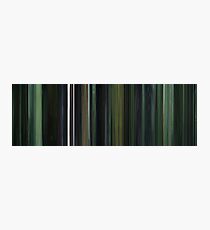 Moviebarcode: The Matrix (1999) Photographic Print