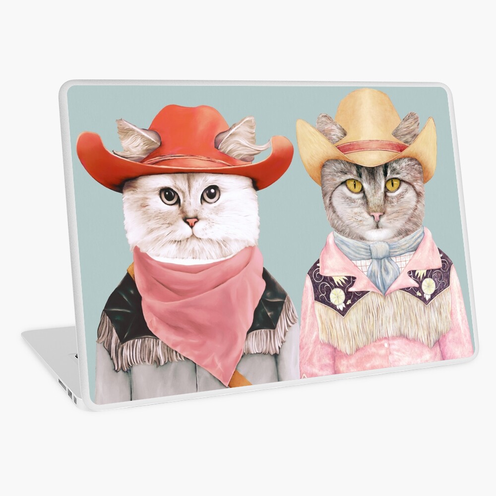 Cowboy Cats Laptop Skin
