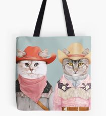 Cowboy Cats Tote Bag
