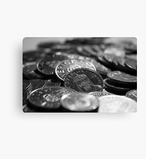 Coins Canvas Print