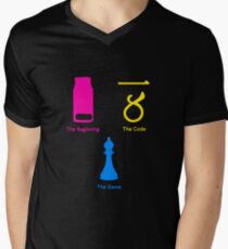 Sherlock Series 1--color Men's V-Neck T-Shirt