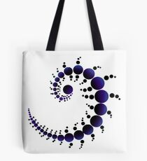 Crop Circle Spiral Tote Bag