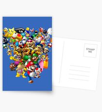 Mario Bros - All Star Postkarten