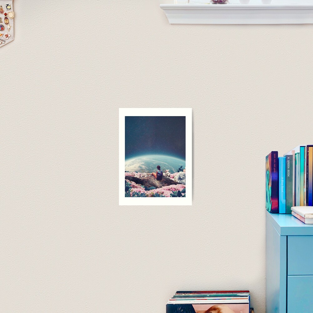 My World Blossomed when I Loved You Art Print