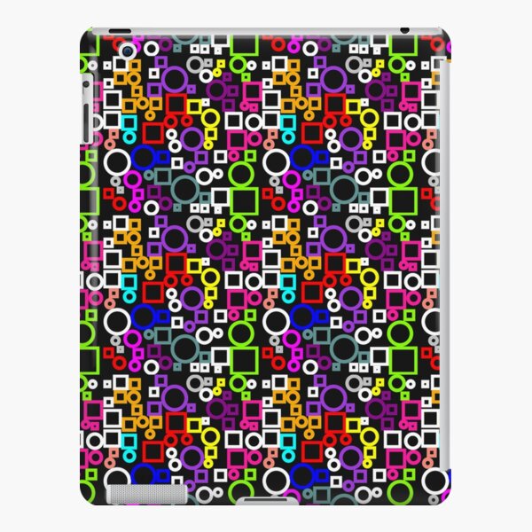 Happy Circles and Squares iPad Snap Case