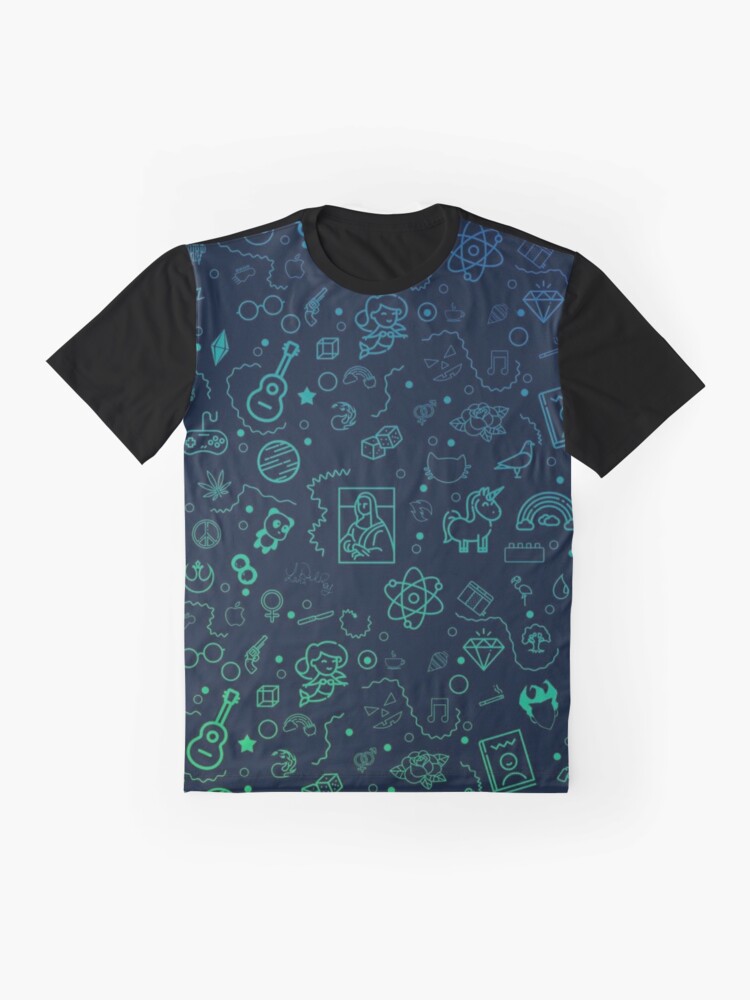 T-shirt graphique ''Geek Color' : autre vue