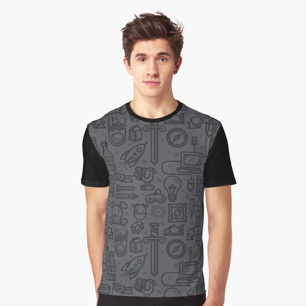 T-shirt graphique « Geek»