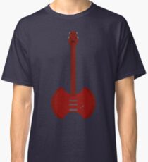 Camiseta clásica hacha de guitarra