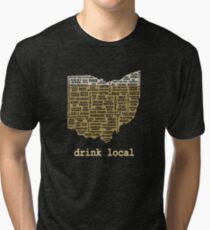 Drink Local - Ohio Beer Shirt Tri-blend T-Shirt