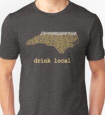 Drink Local - North Carolina Beer Shirt Unisex T-Shirt
