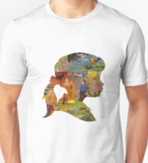 Thoughtful - Girl Silhouette Unisex T-Shirt