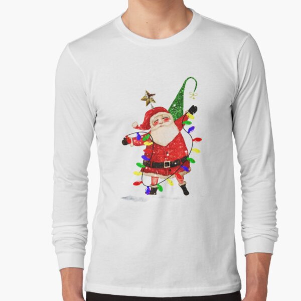 Santa Tree Long Sleeve T-Shirt