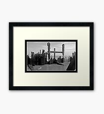 Tidal Destruction Framed Print