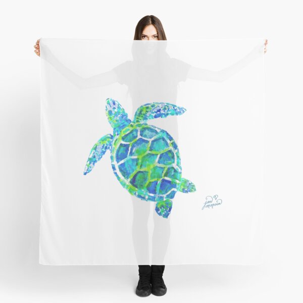 Sea Turtle no splots by Jan Marvin Scarf