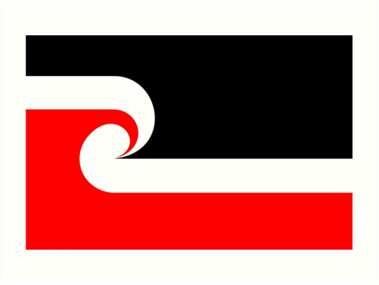 How To Draw Maori Flag